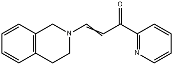 (2E)-1-(pyridin-2-yl)-3-(1,2,3,4-tetrahydroisoquinolin-2-yl)prop-2-en-1-one