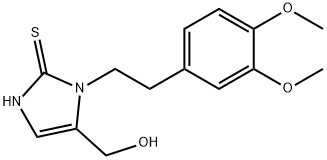 {1-[2-(3,4-dimethoxyphenyl)ethyl]-2-sulfanyl-1H-imidazol-5-yl}methanol