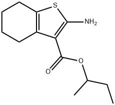 2-氨基-4,5,6,7-四氢苯并噻吩-3-甲酸仲丁酯