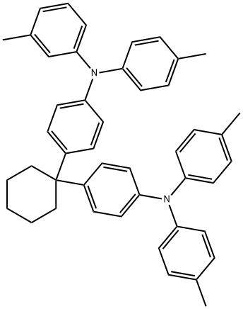 4-[1-[4-[二(4-甲基苯基)氨基]苯基]环己基]-N-(3-甲基苯基)-N-(4-甲基苯基)苯胺