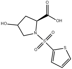 4-HYDROXY-1-(2-THIENYLSULFONYL)-2-PYRROLIDINECARBOXYLIC ACID