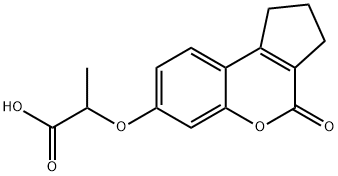 2-[(4-keto-2,3-dihydro-1H-cyclopenta[c]chromen-7-yl)oxy]propionic acid