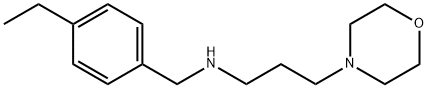 N-(4-ETHYLBENZYL)-3-MORPHOLIN-4-YLPROPAN-1-AMINE