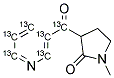 1-METHYL-3-(3'-PYRIDYLCARBONYL-1,2',3',4',5',6'-13C6)-PYRROLIDINONE