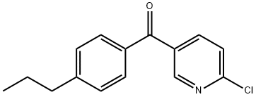 Methanone, (6-chloro-3-pyridinyl)(4-propylphenyl)-