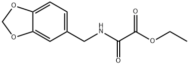 Acetic acid, 2-[(1,3-benzodioxol-5-ylmethyl)amino]-2-oxo-, ethyl ester