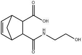 3-(2-HYDROXY-ETHYLCARBAMOYL)-BICYCLO[2.2.1]HEPT-5-ENE-2-CARBOXYLIC ACID