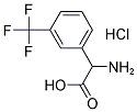 AMINO[3-(TRIFLUOROMETHYL)PHENYL]ACETIC ACID HYDROCHLORIDE