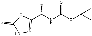 tert-butyl N-[(1S)-1-(5-thioxo-4H-1,3,4-oxadiazol-2-yl)ethyl]carbamate