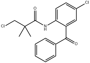 N-(2-BENZOYL-4-CHLOROPHENYL)-3-CHLORO-2,2-DIMETHYLPROPANAMIDE