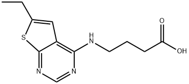 4-(6-ETHYL-THIENO[2,3-D]PYRIMIDIN-4-YLAMINO)-BUTYRIC ACID