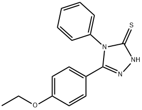 3H-1,2,4-Triazole-3-thione, 5-(4-ethoxyphenyl)-2,4-dihydro-4-phenyl-