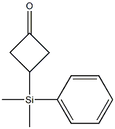 3-(Dimethylphenylsilyl)-cyclobutanone