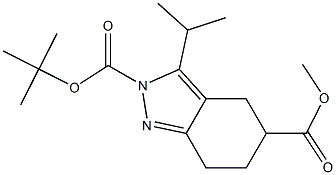 2-(tert-butoxycarbonyl)-3-isopropyl-5-methyl-4,5,6,7-tetrahydro-2H-indazole-5-carboxylic acid