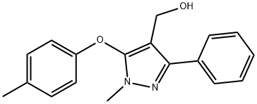 [1-METHYL-5-(4-METHYLPHENOXY)-3-PHENYL-1H-PYRAZOL-4-YL]METHANOL