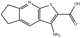 5H-Cyclopenta[b]thieno[3,2-e]pyridine-2-carboxylic acid, 3-amino-6,7-dihydro-