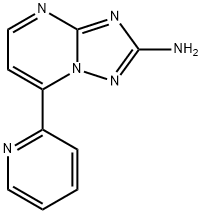 7-(2-pyridinyl)[1,2,4]triazolo[1,5-a]pyrimidin-2-ylamine