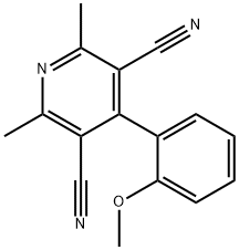 3,5-Pyridinedicarbonitrile, 4-(2-methoxyphenyl)-2,6-dimethyl-