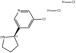 (R)-3-Chloro-5-pyrrolidin-2-yl-pyridine dihydrochloride