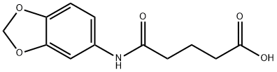 Pentanoic acid, 5-(1,3-benzodioxol-5-ylamino)-5-oxo-