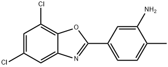 5-(5,7-DICHLORO-BENZOOXAZOL-2-YL)-2-METHYL-PHENYLAMINE