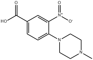 4-(4-METHYLPIPERAZIN-1-YL)-3-NITROBENZOIC ACID