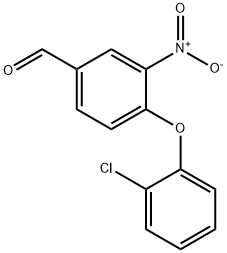 Benzaldehyde, 4-(2-chlorophenoxy)-3-nitro-