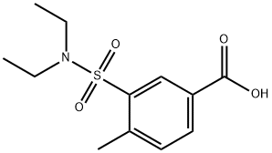 Benzoic acid, 3-[(diethylamino)sulfonyl]-4-methyl-