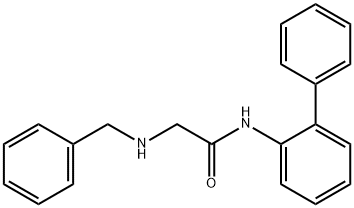 2-BENZYLAMINO-N-BIPHENYL-2-YL-ACETAMIDE