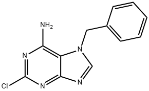 7H-Purin-6-amine, 2-chloro-7-(phenylmethyl)-