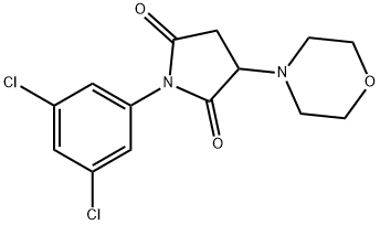 1-(3,5-DICHLOROPHENYL)-3-MORPHOLINODIHYDRO-1H-PYRROLE-2,5-DIONE