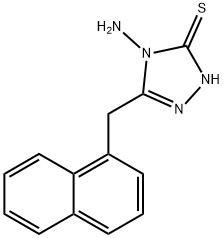 4-AMINO-5-NAPHTHALEN-1-YLMETHYL-4H-[1,2,4]TRIAZOLE-3-THIOL