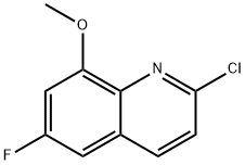 Quinoline, 2-chloro-6-fluoro-8-methoxy-