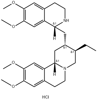 2H-Benzo[A]quinolizine, 3-ethyl-1,3,4,6,7,11B-hexahydro-9,10-dimethoxy-2-[(1,2,3,4-tetrahydro-6,7-dimethoxy-1-isoquinolyl)methyl]-, dihydrochloride