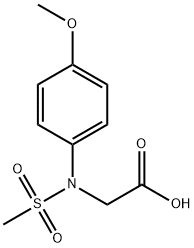 [甲磺酰基-(4-甲氧基-苯基)-氨基]-乙酸