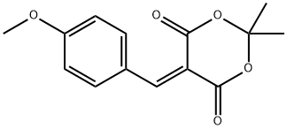 5-[(4-methoxyphenyl)methylidene]-2,2-dimethyl-1,3-dioxane-4,6-dione