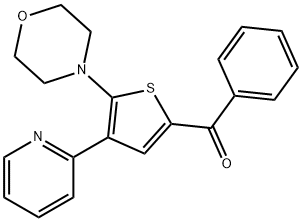 [5-MORPHOLINO-4-(2-PYRIDINYL)-2-THIENYL](PHENYL)METHANONE