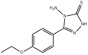 3H-1,2,4-Triazole-3-thione, 4-amino-5-(4-ethoxyphenyl)-2,4-dihydro-