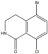 5-BROMO-8-CHLORO-1,2,3,4-TETRAHYDROISOQUINOLIN-1-ONE