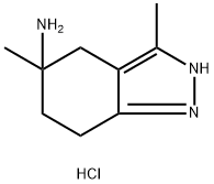 3,5-dimethyl-4,5,6,7-tetrahydro-2H-indazol-5-amine dihydrochloride