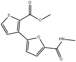 METHYL 3-(5-[(METHYLAMINO)CARBONYL]-2-FURYL)-2-THIOPHENECARBOXYLATE