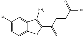 4-(3-AMINO-5-CHLORO-BENZOFURAN-2-YL)-4-OXO-BUTYRIC ACID