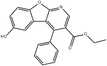 ETHYL-(6-HYDROXY-4-PHENYLBENZO[4,5]FURO[2,3-B])PYRIDINE-3-CARBOXYLATE