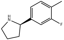 (2R)-2-(3-FLUORO-4-METHYLPHENYL)PYRROLIDINE