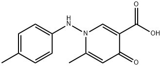 6-METHYL-4-OXO-1-(4-TOLUIDINO)-1,4-DIHYDRO-3-PYRIDINECARBOXYLIC ACID