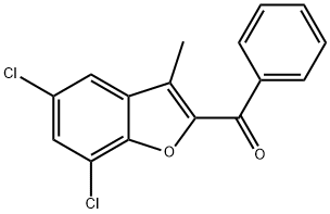 (5,7-DICHLORO-3-METHYL-1-BENZOFURAN-2-YL)(PHENYL)METHANONE