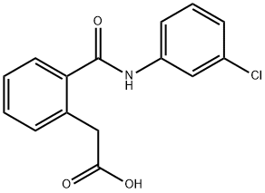 2-(2-(N-(3-CHLOROPHENYL)CARBAMOYL)PHENYL)ACETIC ACID