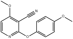 4-METHOXY-2-(4-METHOXYPHENOXY)NICOTINONITRILE