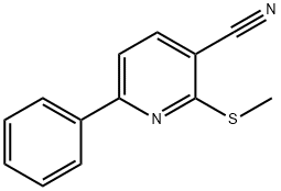 2-(METHYLSULFANYL)-6-PHENYLNICOTINONITRILE