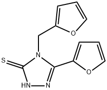 5-FURAN-2-YL-4-FURAN-2-YLMETHYL-4H-[1,2,4]TRIAZOLE-3-THIOL